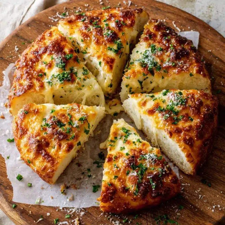 Garlic Parmesan Focaccia Bread – A Savory Homemade Favorite Recipe