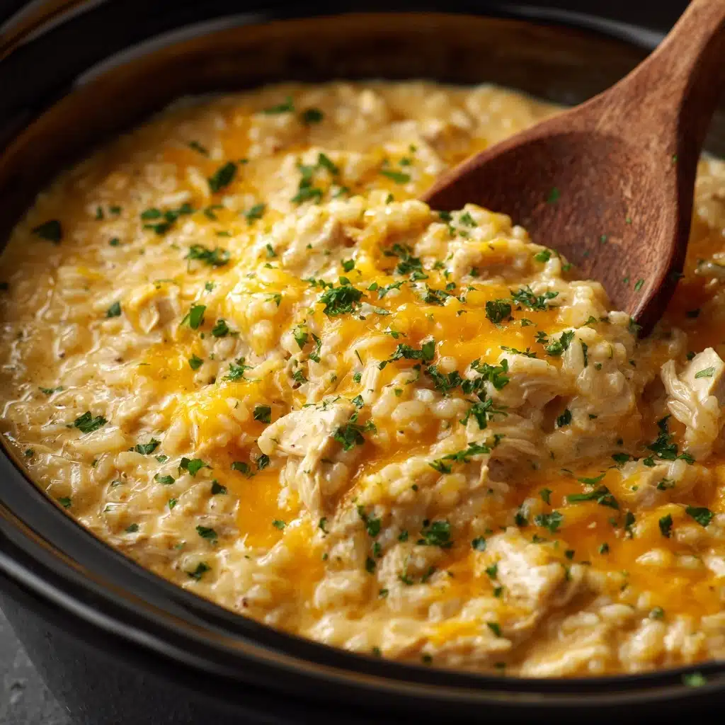 Crock Pot Chicken and Rice Recipe - Recipe Image