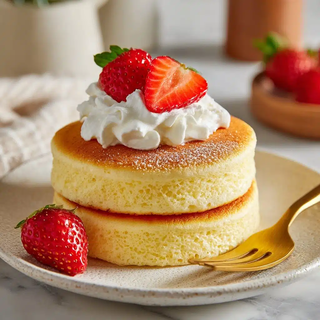 Fluffy Japanese Soufflé Pancakes Recipe