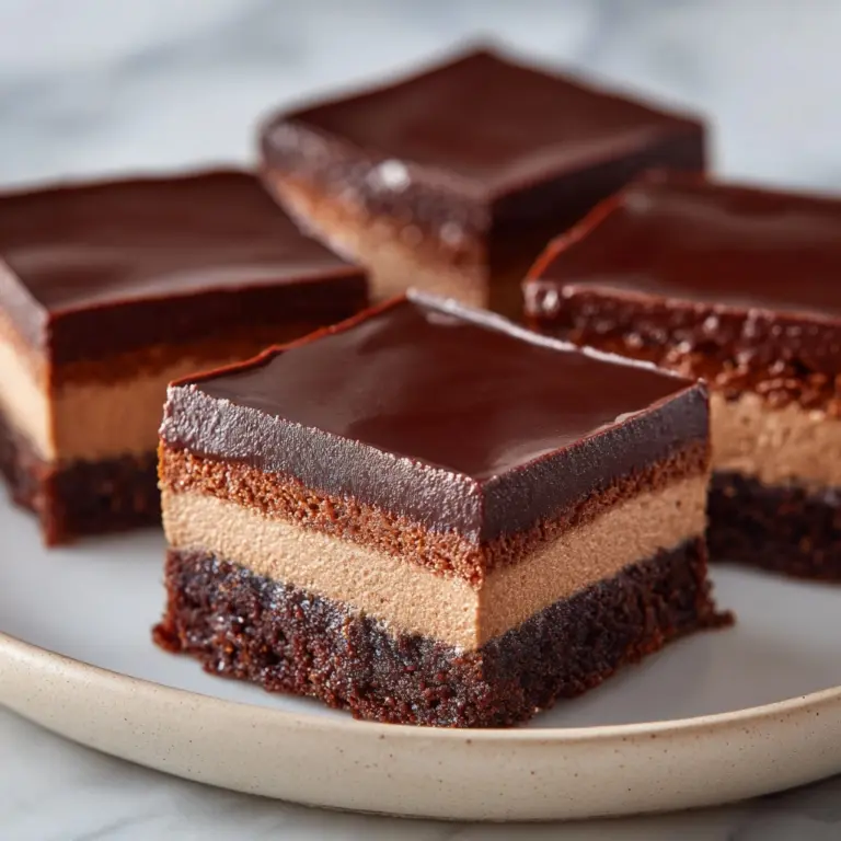 Chocolate Mousse Brownies Recipe