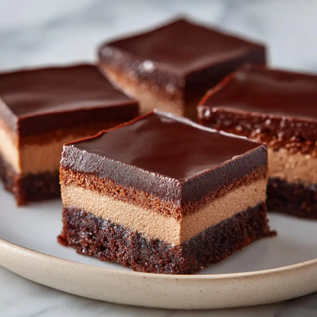 Chocolate Mousse Brownies Recipe - Recipe Image