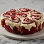 Heavenly Red Velvet Cinnamon Rolls Recipe
