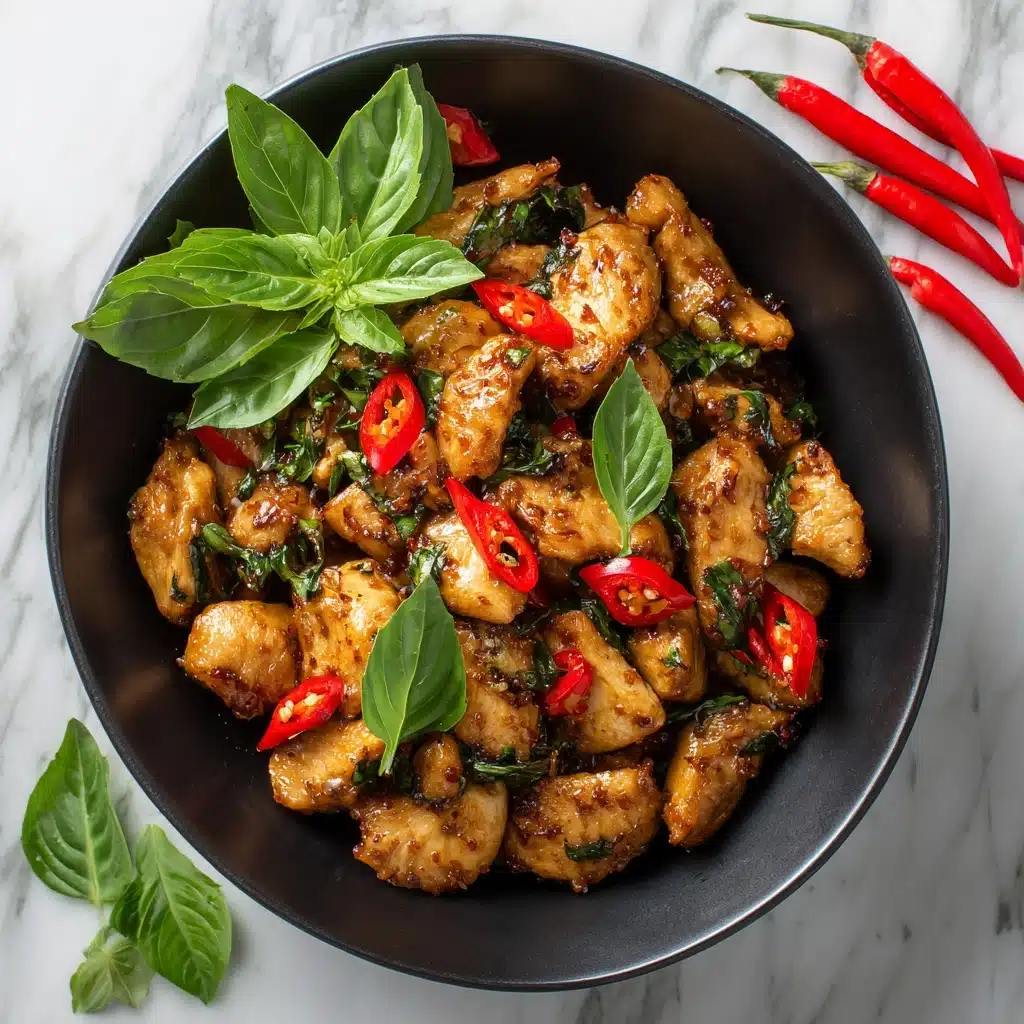 Thai Basil Chicken Recipe - Recipe Image