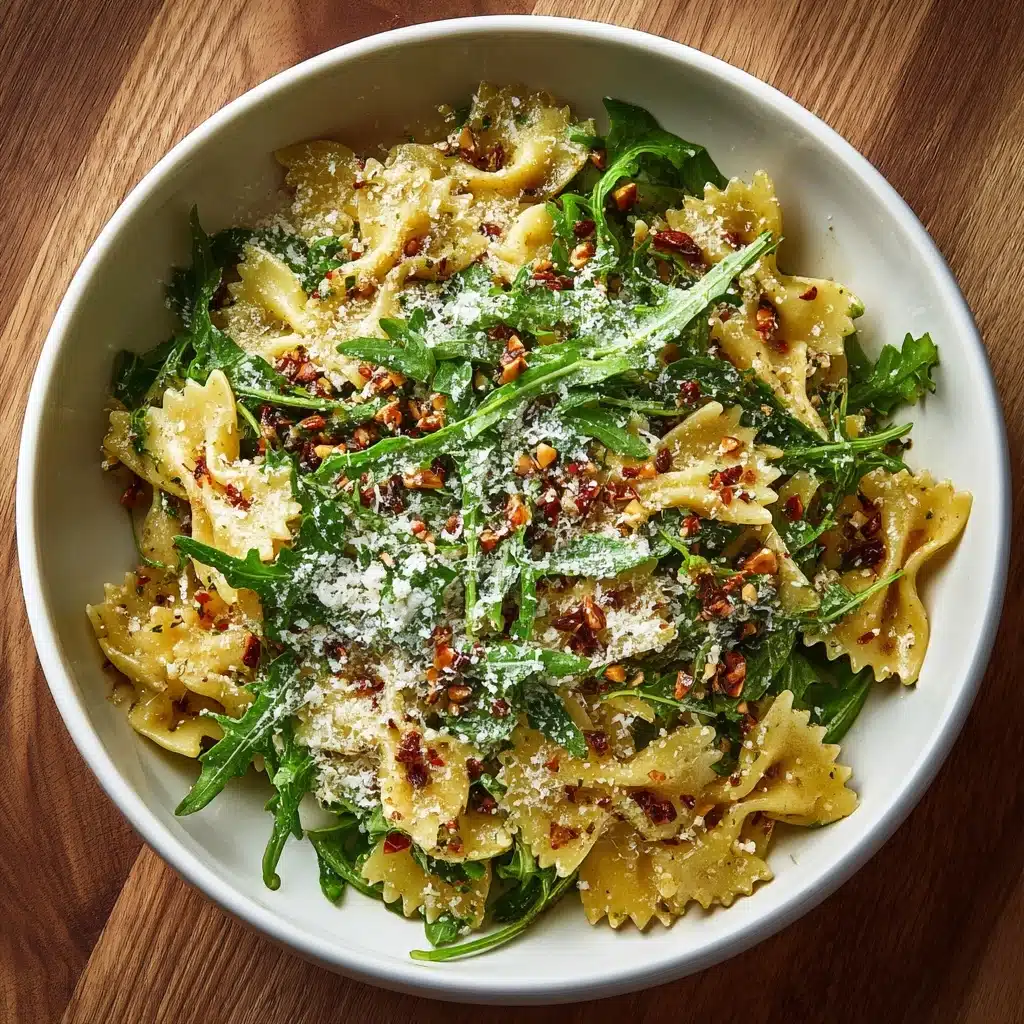 Lemon Arugula Pasta Salad Recipe - Recipe Image