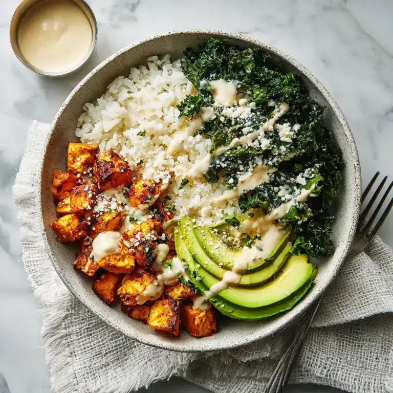 Roasted Chicken, Sweet Potato, and Kale Bowls Recipe