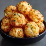 Keto Popcorn Cheese Puffs Recipe