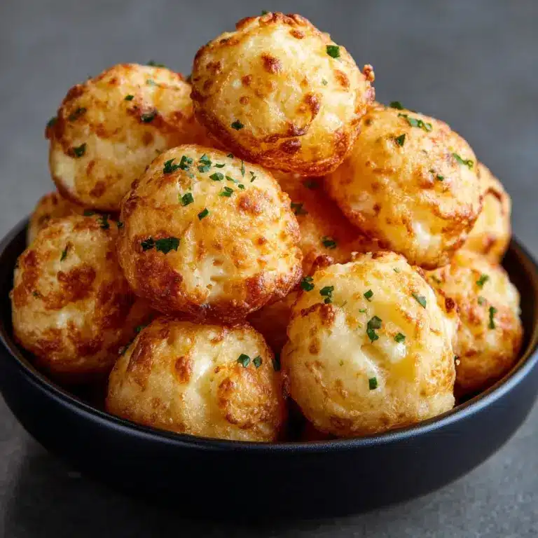 Keto Popcorn Cheese Puffs Recipe