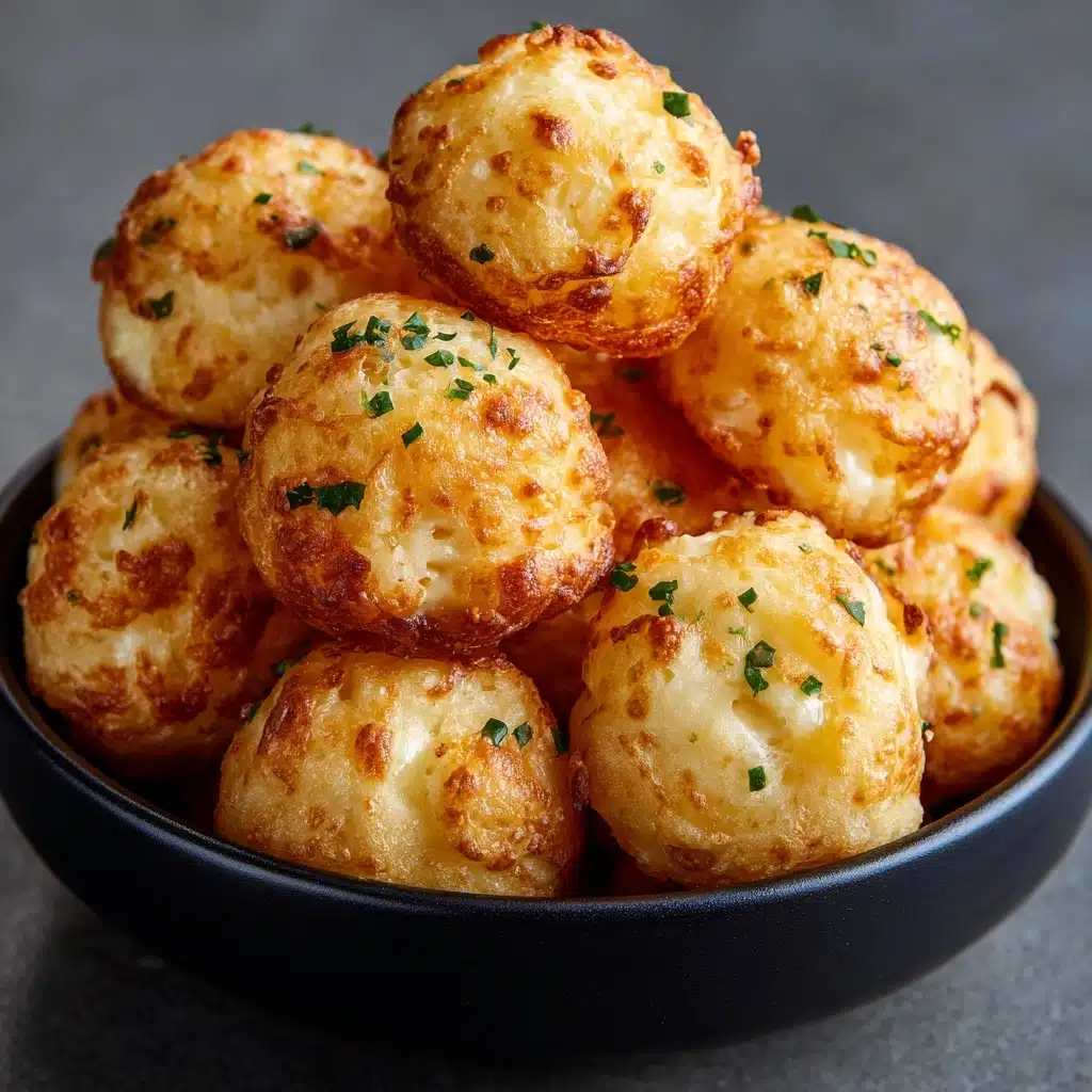 Keto Popcorn Cheese Puffs Recipe