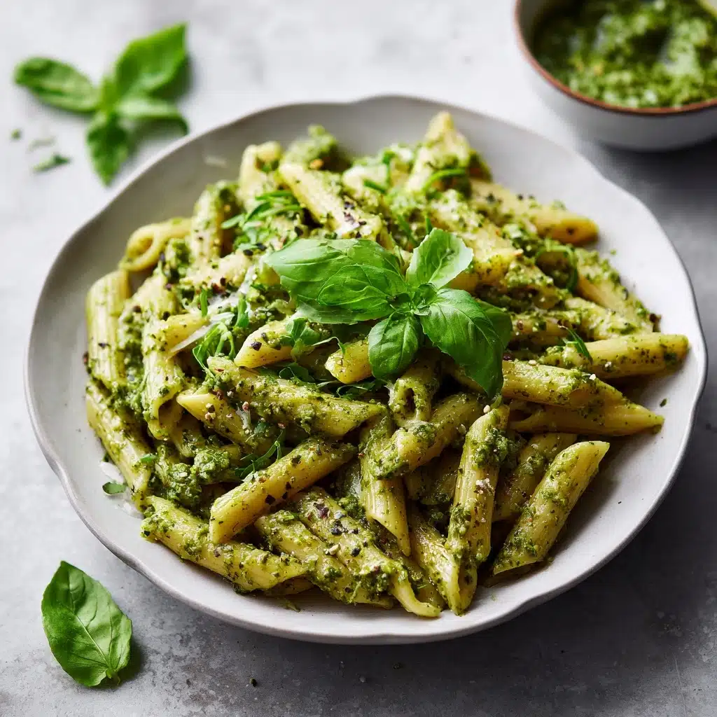 Creamy Pesto Pasta (30-Minute Meal!) Recipe - Recipe Image