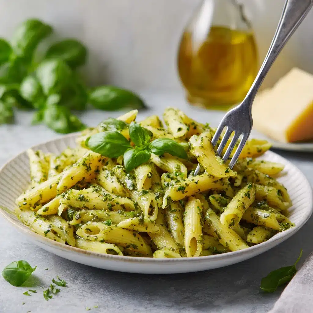 Creamy Pesto Pasta (30-Minute Meal!) Recipe - Recipe Image