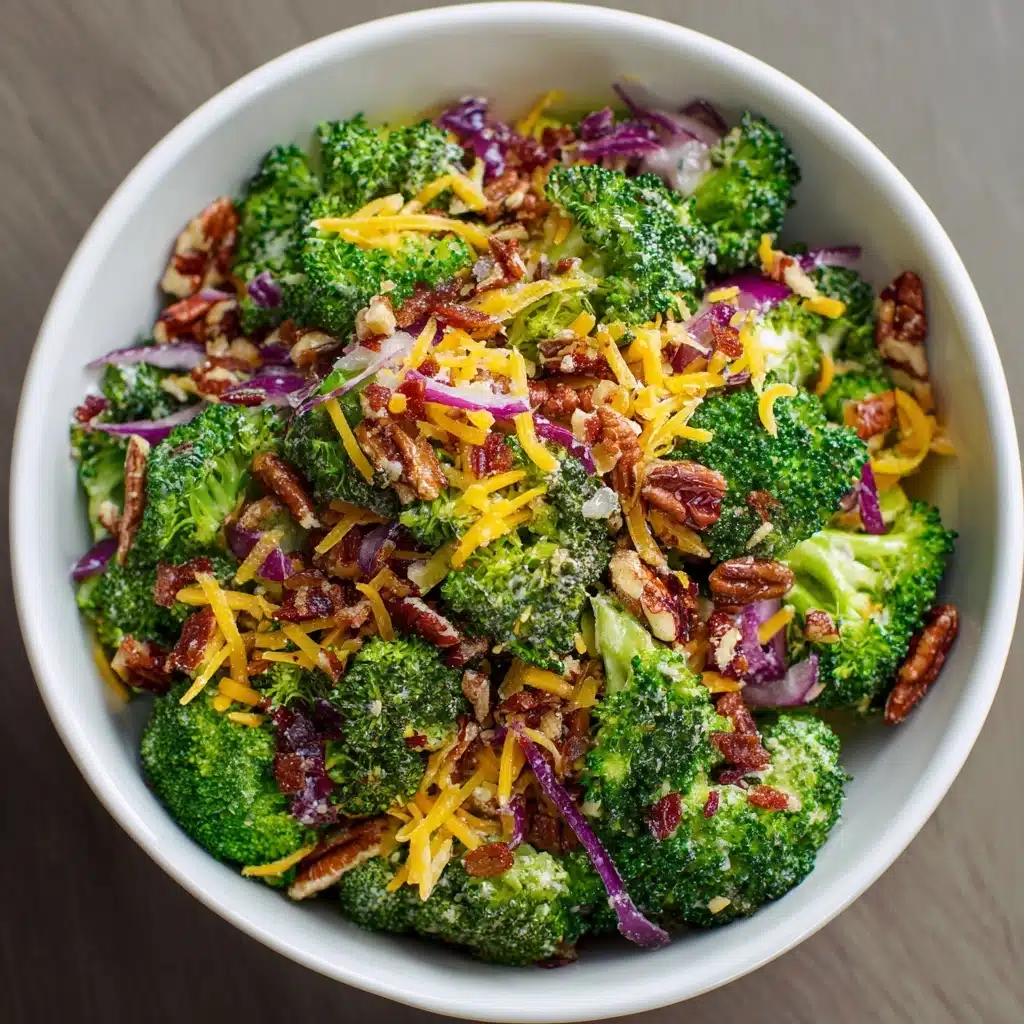 The Best Broccoli Salad : Crunchy Family Favorite Recipe - Recipe Image