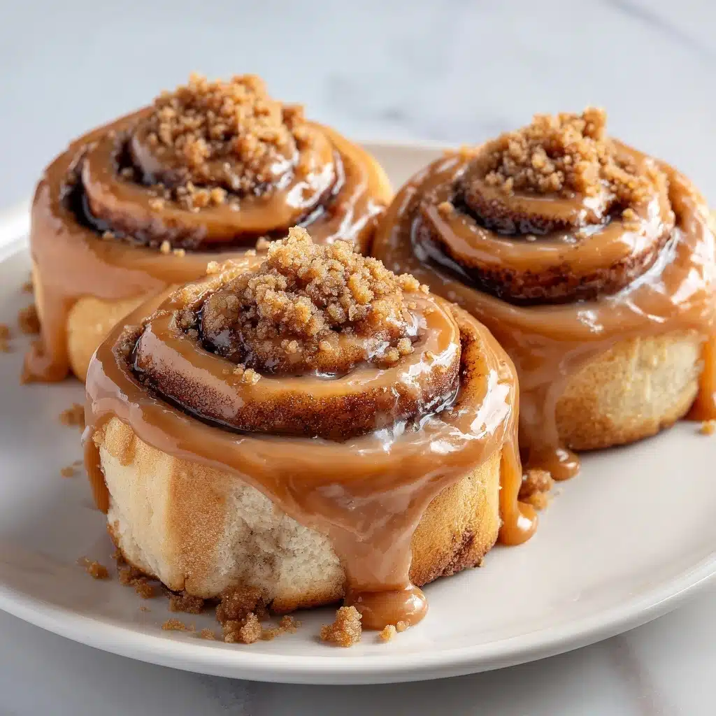 Biscoff Cookie Butter Cinnamon Rolls Recipe - Recipe Image