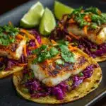 Fish Tacos with Cabbage Slaw: A Delicious & Easy Recipe