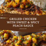 Grilled Chicken with Peach Chipotle Sauce Recipe