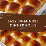 30 Minute Dinner Rolls Recipe