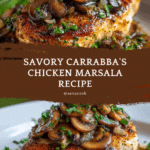 Carrabbas Chicken Marsala Recipe