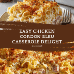 Chicken Cordon Bleu Casserole Recipe