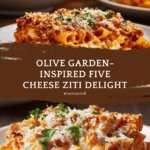 Olive Garden Five Cheese Ziti Al Forno Copycat Recipe