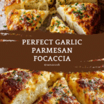 Garlic Parmesan Focaccia Bread – A Savory Homemade Favorite Recipe