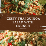 Thai Quinoa Crunch Salad: A Refreshing Healthy Delight! Recipe