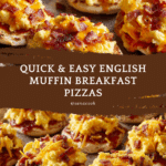 English Muffin Breakfast Pizzas Recipe