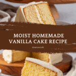 Vanilla Cake Recipe