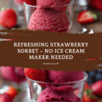 Strawberry Sorbet Recipe