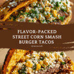 Street Corn Smash Burger Tacos Recipe