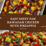 Sheet Pan Hawaiian Chicken with Pineapple and Peppers Recipe
