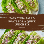 Quick and Easy Tuna Salad Boats Recipe