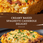 Baked Cream Cheese Spaghetti Casserole Recipe