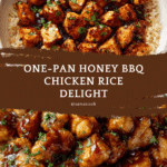 One-Pan Bold Honey BBQ Chicken Rice Recipe