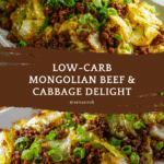 Low-Carb Mongolian Ground Beef and Cabbage Recipe Revealed! Recipe