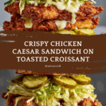 Crispy Chicken Caesar Sandwich Recipe