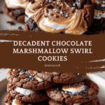 Chocolate Marshmallow Swirl Cookies Recipe