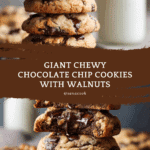Giant Chocolate Chip Cookie Recipe