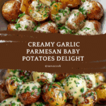 Creamy Garlic Baby Potatoes Recipe