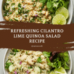 Cilantro Lime Quinoa Salad Recipe