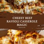 Decadent Beef and Cheese Ravioli Casserole Recipe