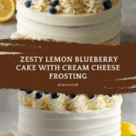 Lemon Blueberry Cake Recipe