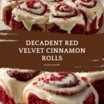 Heavenly Red Velvet Cinnamon Rolls Recipe