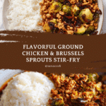 Ground Chicken and Brussels Sprouts Recipe