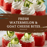 Watermelon and Goat Cheese Appetizer Recipe