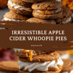 Apple Cider Whoopie Pie cookies with Caramel Filling Recipe