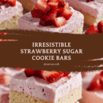 Strawberry Sugar Cookie Bars Recipe