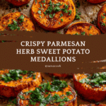 Parmesan Herb Sweet Potato Medallions Recipe