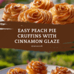 Peach Pie Cruffins Recipe