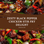 Easy Black Pepper Chicken Recipe