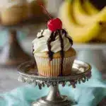 Homemade Banana Split Cupcakes Recipe
