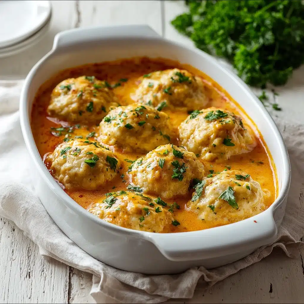 Best Tomato Soup with Cheddar Bay Dumplings Recipe